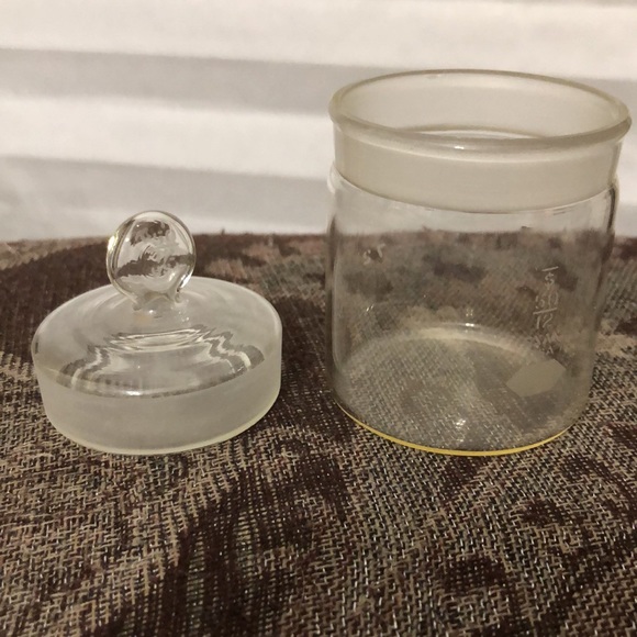 3/$15 EXAX USA small glass jar with sealed lid - Picture 4 of 6
